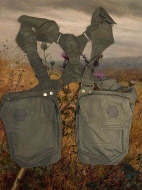 Unisex Vintage Tactical Military Style Vest/Holster